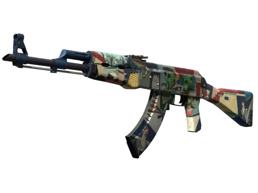 AK-47（StatTrak™） | 抽象派 1337 (久经沙场)
