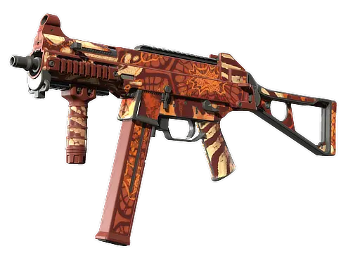 UMP-45 | 热血斑纹 (略有磨损)