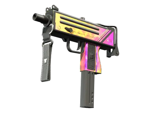 MAC-10 | 渐变迪斯科 (略有磨损)