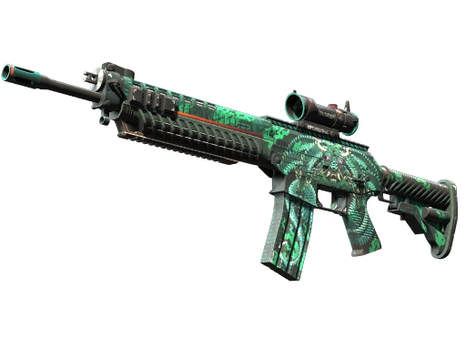 SG 553（StatTrak™） | 青龙 (崭新出厂)