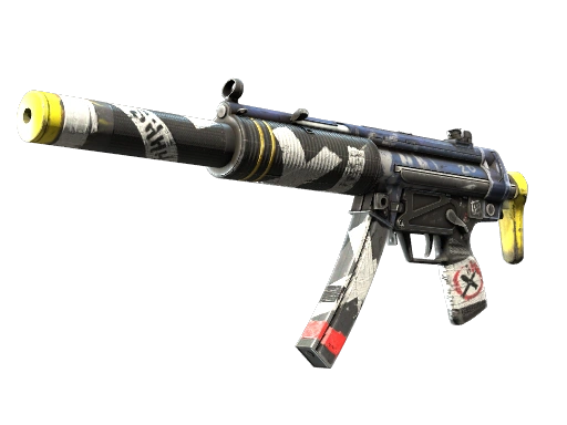 MP5-SD | 猛烈冲锋 (略有磨损)