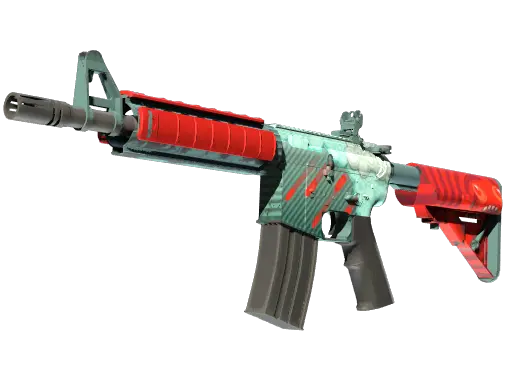 M4A4 | 弹雨 (略有磨损)