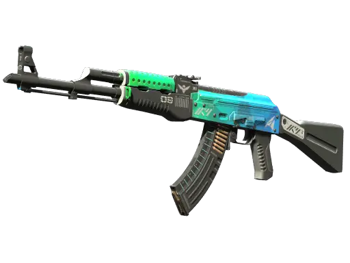 AK-47（StatTrak™） | 可燃冰 (略有磨损)