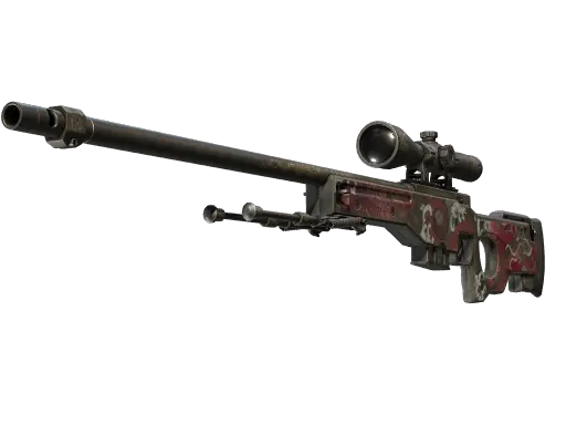AWP（StatTrak™） | 金粉肆蛇 (久经沙场)
