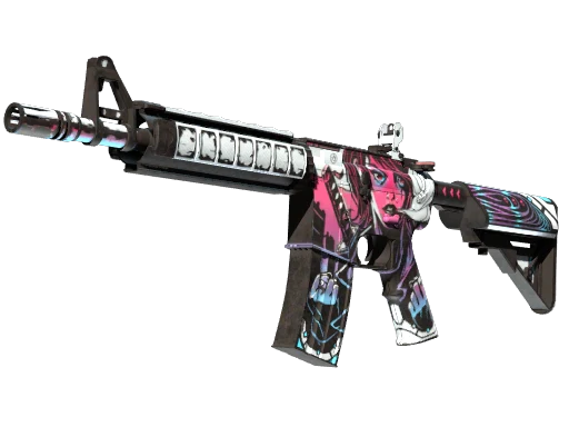 M4A4（StatTrak™） | 黑色魅影 (略有磨损)